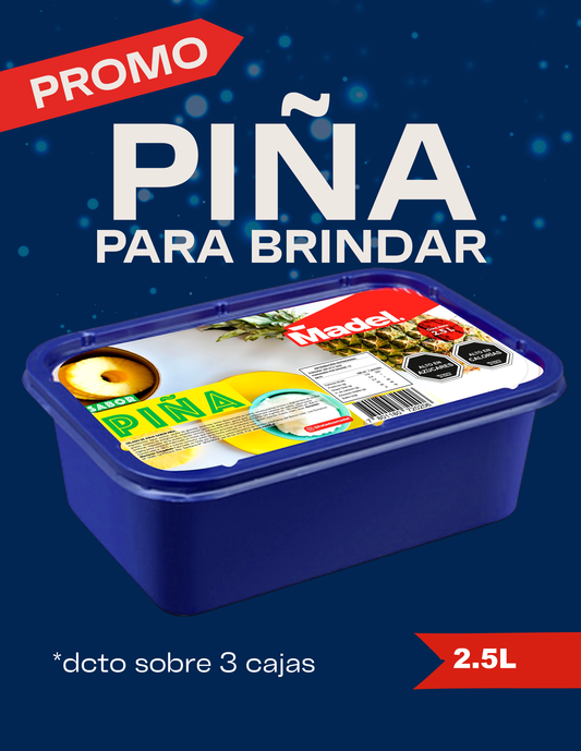 Cassata Piña 2.5L [4 Unidades]