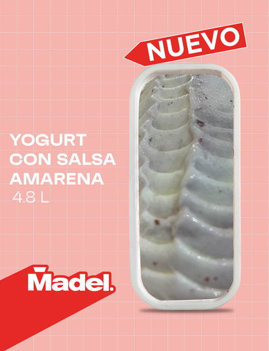 Bacha Yogurt con Salsa de Amarena [4.8L]